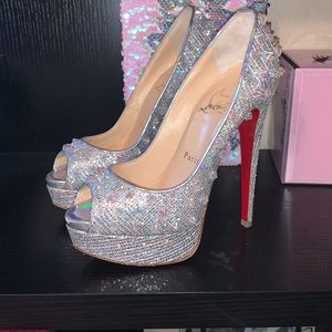 RARE Christian Louboutin Lady Peep 34